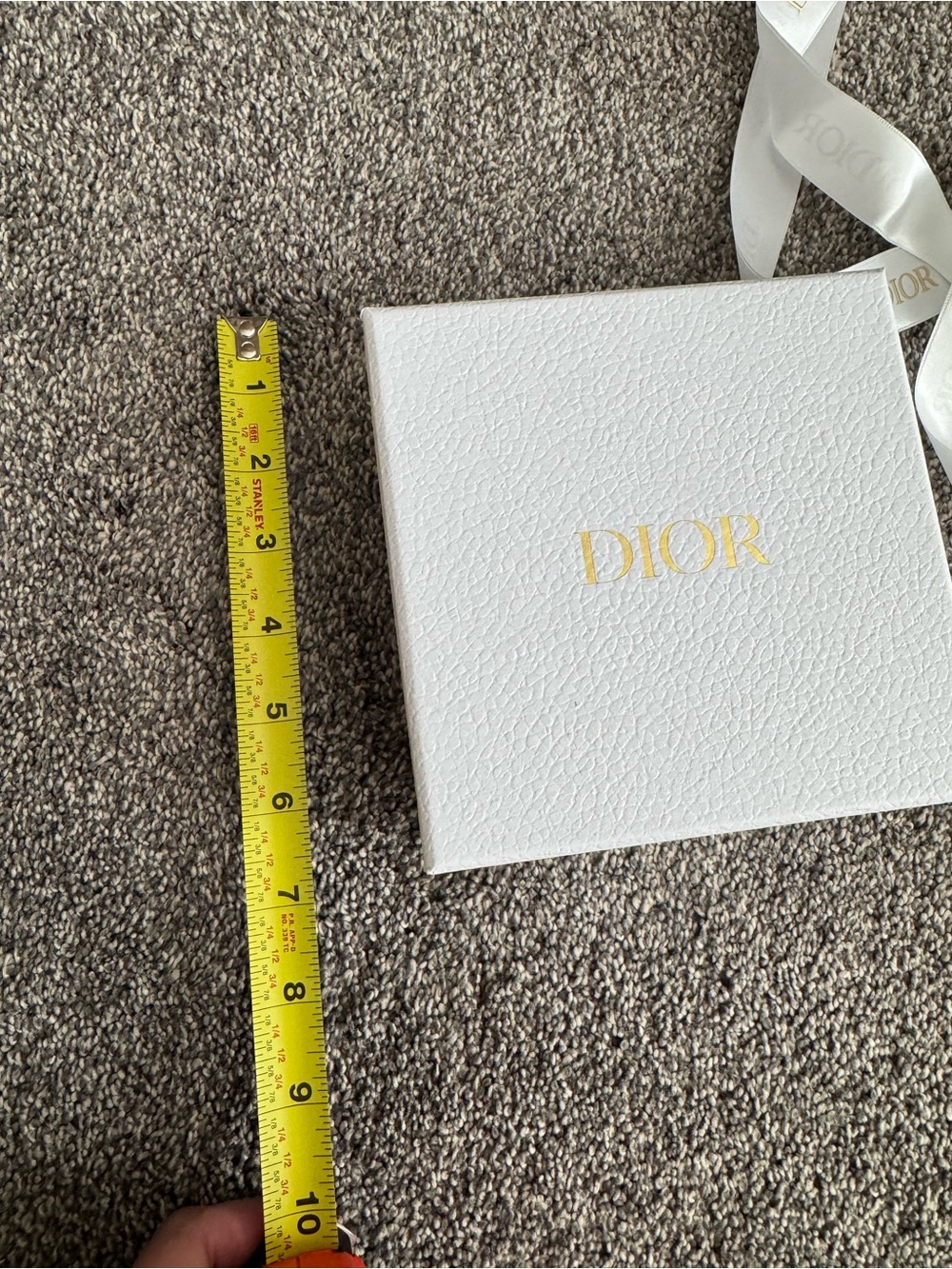 Empty Dior Gift Bag & Box with Ribbon - Picture 4 of 9